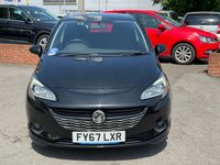 USED 2017 67 VAUXHALL CORSA 1.4i Turbo Black Edition Hatchback 3dr Petrol Manual Euro 6 (s/s) (150 ps) 