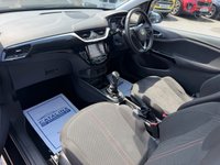 USED 2017 67 VAUXHALL CORSA 1.4i Turbo Black Edition Hatchback 3dr Petrol Manual Euro 6 (s/s) (150 ps) 