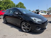 USED 2017 67 VAUXHALL CORSA 1.4i Turbo Black Edition Hatchback 3dr Petrol Manual Euro 6 (s/s) (150 ps) 