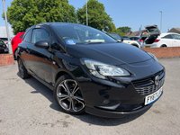 USED 2017 67 VAUXHALL CORSA 1.4i Turbo Black Edition Hatchback 3dr Petrol Manual Euro 6 (s/s) (150 ps) 