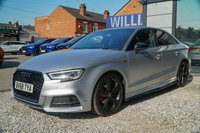 USED 2018 64 AUDI A3 1.5 TFSI CoD 35 S line Saloon 4dr Petrol S Tronic Euro 6 (s/s) (150 ps) 