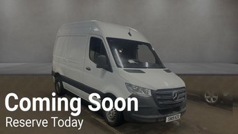 2019 MERCEDES-BENZ SPRINTER 2.1 214 CDI Chassis Cab 2dr Diesel Manual FWD L1 Euro 6 (143 ps) &pound;13990.00