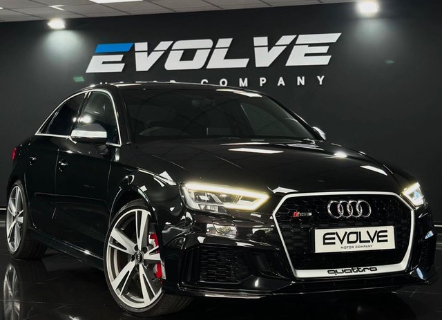 View our Audi Rs3 2.5 TFSI Saloon 4dr Petrol S Tronic quattro Euro 6 (s/s) (400 ps)