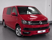 USED 2018 18 VOLKSWAGEN TRANSPORTER 2.0 TDI T32 BlueMotion Tech Highline Kombi Double Cab 5dr Diesel DSG FWD LWB Euro 6 (s/s) (150 ps) 