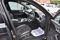 USED 2016 16 AUDI Q7 3.0 TDI V6 S line SUV 5dr Diesel Tiptronic quattro Euro 6 (s/s) (272 ps) 1 Former Keeper | Full Service History | Virtual Cockpit | 2 Keys | BLACK | ULEZ Free | Satellite Navigation | Quattro 4 WD | 7 Seater | Part Leather Upholstery | Heated Seats | MOT Valid (20/07/2026)