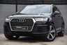 USED 2016 16 AUDI Q7 3.0 TDI V6 S line SUV 5dr Diesel Tiptronic quattro Euro 6 (s/s) (272 ps) 1 Former Keeper | Full Service History | Virtual Cockpit | 2 Keys | BLACK | ULEZ Free | Satellite Navigation | Quattro 4 WD | 7 Seater | Part Leather Upholstery | Heated Seats | MOT Valid (20/07/2026)