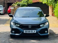 USED 2018 68 HONDA CIVIC 1.0 VTEC Turbo SE Hatchback 5dr Petrol CVT Euro 6 (s/s) (126 ps) LOW MILES+ALLOYS+SENSORS+ULEZ