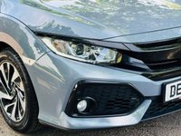 USED 2018 68 HONDA CIVIC 1.0 VTEC Turbo SE Hatchback 5dr Petrol CVT Euro 6 (s/s) (126 ps) LOW MILES+ALLOYS+SENSORS+ULEZ