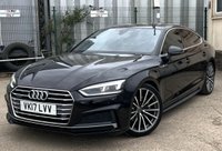 USED 2017 17 AUDI A5 2.0 TDI S line Sportback 5dr Diesel S Tronic quattro Euro 6 (s/s) (190 ps) - APPLE CAR PLAY - SAT NAV - HEATED SEATS - BLUETOOTH - P/SENSORS - CRUISE