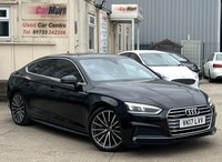 USED 2017 17 AUDI A5 2.0 TDI S line Sportback 5dr Diesel S Tronic quattro Euro 6 (s/s) (190 ps) - APPLE CAR PLAY - SAT NAV - HEATED SEATS - BLUETOOTH - P/SENSORS - CRUISE