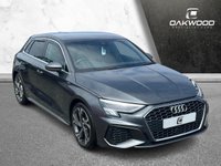 USED 2021 71 AUDI A3 1.5 TFSI 35 S line Sportback 5dr Petrol S Tronic Euro 6 (s/s) (150 ps) 18&rdquo; ALLOYS + LOVELY CAR + LOW MILES + NATIONWIDE DELIVERY