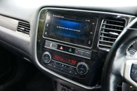 USED 2018 68 MITSUBISHI OUTLANDER 2.4h TwinMotor 13.8kWh 4h SUV 5dr Petrol Plug-in Hybrid CVT 4WD Euro 6 (s/s) (209 ps) STERLING SILVER METALLIC PAINTWORK + 360 CAMERA + HEATED STEERING WHEEL