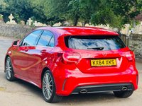 USED 2014 64 MERCEDES-BENZ A-CLASS 2.1 A220 CDI AMG Sport Hatchback 5dr Diesel 7G-DCT Euro 6 (s/s) (170 ps) LEATHER+SAT NAV+PANROOF+ULEZ
