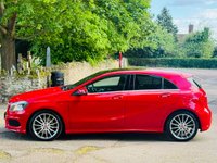 USED 2014 64 MERCEDES-BENZ A-CLASS 2.1 A220 CDI AMG Sport Hatchback 5dr Diesel 7G-DCT Euro 6 (s/s) (170 ps) LEATHER+SAT NAV+PANROOF+ULEZ