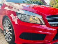 USED 2014 64 MERCEDES-BENZ A-CLASS 2.1 A220 CDI AMG Sport Hatchback 5dr Diesel 7G-DCT Euro 6 (s/s) (170 ps) LEATHER+SAT NAV+PANROOF+ULEZ