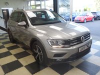 USED 2018 18 VOLKSWAGEN TIGUAN 2.0 TDI SE Navigation SUV 5dr Diesel Manual Euro 6 (s/s) (150 ps) 