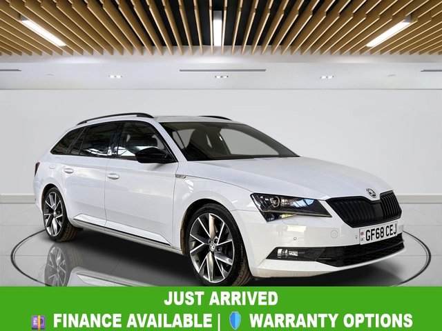 2018 68 SKODA SUPERB 2.0 TSI SportLine Estate 5dr Petrol DSG 4WD Euro 6 (s/s) (272 ps) Bluetooth | Cruise Control