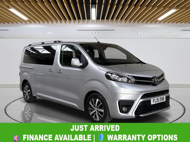 View our Toyota Proace Verso range