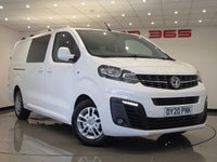 USED 2020 20 VAUXHALL VIVARO 2.0 Turbo D 3100 Sportive Crew Van Double Cab 5dr Diesel Manual L2 H1 Euro 6 (s/s) (120 ps) 
