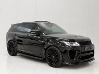 USED 2018 18 LAND ROVER RANGE ROVER SPORT 5.0 P575 V8 SVR SUV 5dr Petrol Auto 4WD Euro 6 (s/s) (575 ps) URBAN SVR/HUGE SPEC LIST