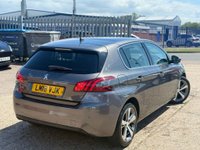 USED 2018 18 PEUGEOT 308 1.2 PureTech GPF Allure Euro 6 (s/s) 5dr FULL SERVICE HISTORY