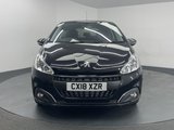 USED 2018 18 PEUGEOT 208 1.2 PureTech Black Edition Hatchback 3dr Petrol Manual Euro 6 (82 ps) FULL HISTORY + CARPLAY