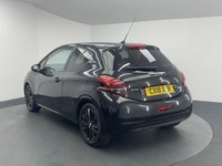 USED 2018 18 PEUGEOT 208 1.2 PureTech Black Edition Hatchback 3dr Petrol Manual Euro 6 (82 ps) FULL HISTORY + CARPLAY