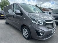 USED 2016 16 VAUXHALL VIVARO 1.6 CDTi 2900 BiTurbo ecoFLEX Sportive Panel Van 5dr Diesel Manual L2 H1 Euro 5 (120 ps) NO VAT LWB JUST 52K FSH (5 SERVICES) !!!!! SAT NAV AIR CON CRUISE ETC !!!