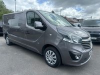 USED 2016 16 VAUXHALL VIVARO 1.6 CDTi 2900 BiTurbo ecoFLEX Sportive Panel Van 5dr Diesel Manual L2 H1 Euro 5 (120 ps) NO VAT LWB JUST 52K FSH (5 SERVICES) !!!!! SAT NAV AIR CON CRUISE ETC !!!