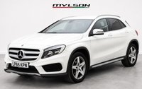 USED 2015 65 MERCEDES-BENZ GLA 2.1 GLA200d AMG Line SUV 5dr Diesel Manual Euro 6 (s/s) (136 ps) Cirrus White | Alcantara Interior | Sat Nav | Bluetooth Media | ULEZ OK | Low Annual Road Tax