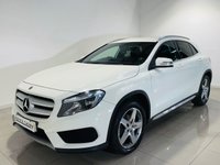 USED 2015 65 MERCEDES-BENZ GLA 2.1 GLA200d AMG Line SUV 5dr Diesel Manual Euro 6 (s/s) (136 ps) Cirrus White | Alcantara Interior | Sat Nav | Bluetooth Media | ULEZ OK | Low Annual Road Tax