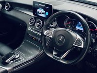 USED 2018 68 MERCEDES-BENZ GLC 2.1 GLC250d AMG Line (Premium Plus) Coupe 5dr Diesel G-Tronic+ 4MATIC Euro 6 (s/s) (204 ps) Selenite Grey | Black Leather Interior | Glass Sunroof | Burmester Audio | Ambient Lighting | 20 Inch Wheels | ULEZ OK