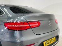 USED 2018 68 MERCEDES-BENZ GLC 2.1 GLC250d AMG Line (Premium Plus) Coupe 5dr Diesel G-Tronic+ 4MATIC Euro 6 (s/s) (204 ps) Selenite Grey | Black Leather Interior | Glass Sunroof | Burmester Audio | Ambient Lighting | 20 Inch Wheels | ULEZ OK