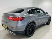 USED 2018 68 MERCEDES-BENZ GLC 2.1 GLC250d AMG Line (Premium Plus) Coupe 5dr Diesel G-Tronic+ 4MATIC Euro 6 (s/s) (204 ps) Selenite Grey | Black Leather Interior | Glass Sunroof | Burmester Audio | Ambient Lighting | 20 Inch Wheels | ULEZ OK