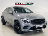 USED 2018 68 MERCEDES-BENZ GLC 2.1 GLC250d AMG Line (Premium Plus) Coupe 5dr Diesel G-Tronic+ 4MATIC Euro 6 (s/s) (204 ps) Selenite Grey | Black Leather Interior | Glass Sunroof | Burmester Audio | Ambient Lighting | 20 Inch Wheels | ULEZ OK