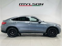 USED 2018 68 MERCEDES-BENZ GLC 2.1 GLC250d AMG Line (Premium Plus) Coupe 5dr Diesel G-Tronic+ 4MATIC Euro 6 (s/s) (204 ps) Selenite Grey | Black Leather Interior | Glass Sunroof | Burmester Audio | Ambient Lighting | 20 Inch Wheels | ULEZ OK