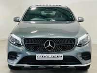 USED 2018 68 MERCEDES-BENZ GLC 2.1 GLC250d AMG Line (Premium Plus) Coupe 5dr Diesel G-Tronic+ 4MATIC Euro 6 (s/s) (204 ps) Selenite Grey | Black Leather Interior | Glass Sunroof | Burmester Audio | Ambient Lighting | 20 Inch Wheels | ULEZ OK