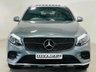USED 2018 68 MERCEDES-BENZ GLC 2.1 GLC250d AMG Line (Premium Plus) Coupe 5dr Diesel G-Tronic+ 4MATIC Euro 6 (s/s) (204 ps) Selenite Grey | Black Leather Interior | Glass Sunroof | Burmester Audio | Ambient Lighting | 20 Inch Wheels | ULEZ OK