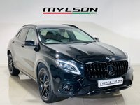USED 2019 69 MERCEDES-BENZ GLA 1.6 GLA180 GPF Urban Edition SUV 5dr Petrol 7G-DCT Euro 6 (s/s) (122 ps) Cosmos Black | Black Part Leather Interior | Black Styling Pack | GTR Style Grille | Apple CarPlay | Privacy Glass | ULEZ OK
