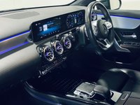 USED 2019 68 MERCEDES-BENZ A-CLASS 1.3 A200 AMG Line (Premium) Hatchback 5dr Petrol 7G-DCT Euro 6 (s/s) (163 ps) Mountain Grey | Black Alcantara Interior | Ambient Lighting | Apple CarPlay | Night Pack | Black Wing & Bodykit | Heated Seats | ULEZ OK