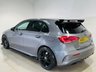 USED 2019 68 MERCEDES-BENZ A-CLASS 1.3 A200 AMG Line (Premium) Hatchback 5dr Petrol 7G-DCT Euro 6 (s/s) (163 ps) Mountain Grey | Black Alcantara Interior | Ambient Lighting | Apple CarPlay | Night Pack | Black Wing & Bodykit | Heated Seats | ULEZ OK