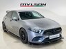 USED 2019 68 MERCEDES-BENZ A-CLASS 1.3 A200 AMG Line (Premium) Hatchback 5dr Petrol 7G-DCT Euro 6 (s/s) (163 ps) Mountain Grey | Black Alcantara Interior | Ambient Lighting | Apple CarPlay | Night Pack | Black Wing & Bodykit | Heated Seats | ULEZ OK