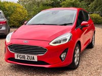 USED 2018 18 FORD FIESTA 1.0T EcoBoost Zetec Euro 6 (s/s) 5dr 1 Owner/2Keys/JustServiced/VGC