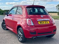 USED 2014 14 FIAT 500 1.2 S Euro 6 (s/s) 3dr Â£35 Tax/ Full History/2 Keys