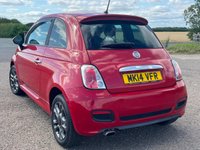 USED 2014 14 FIAT 500 1.2 S Euro 6 (s/s) 3dr Â£35 Tax/ Full History/2 Keys
