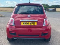 USED 2014 14 FIAT 500 1.2 S Euro 6 (s/s) 3dr Â£35 Tax/ Full History/2 Keys