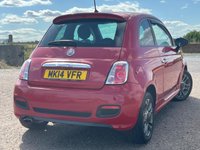 USED 2014 14 FIAT 500 1.2 S Euro 6 (s/s) 3dr Â£35 Tax/ Full History/2 Keys