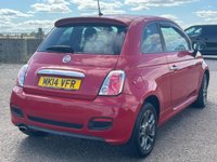 USED 2014 14 FIAT 500 1.2 S Euro 6 (s/s) 3dr Â£35 Tax/ Full History/2 Keys