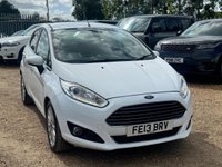 USED 2013 13 FORD FIESTA 1.0T EcoBoost Titanium X Hatchback 5dr Petrol Manual Euro 6 (s/s) (100 ps) Full Service History/2Keys/VGC