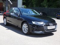 USED 2023 23 AUDI A4 2.0 TFSI 35 Technik 4d S Tronic 150 S/S 1 OWNER, FULL SERVICE HISTORY, VIRTUAL COCKPIT (DIGITAL DASHBOARD), REAR VIEW CAMERA, SAT NAV, HEATED FRONT SEATS, FRONT & REAR PARKING SENSORS WITH DISPLAY, AUDI SMART PHONE FOR APPLE CARPLAY / ANDROID AUTO, CRUISE CONTROL & SPEED LIMITER, ELECTRIC FOLDING HEATED DOOR MIRRORS, KEYLESS START, S TRONIC AUTOMATIC, ELECTRIC LUMBAR SUPPORT, LEATHER TIPTRONIC MULTIFUNCTION STEERING WHEEL, RAIN & LIGHT SENSORS, DAB RADIO, BLUETOOTH, AUTO HILL HOLD, 3 ZONE CLIMATE CONTROL